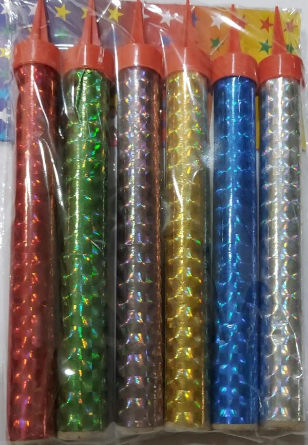 6 Pcs. Sparkle Candle 12 cm. (Per 3 Sets)