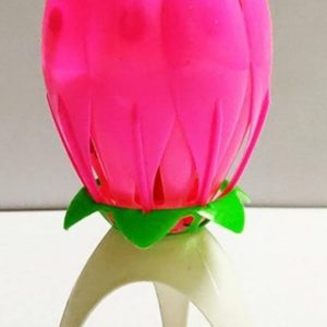 Rotating Lotus Candle