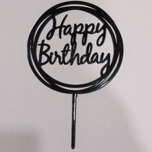 3D Acrylic Cake Topper (Per Piece)