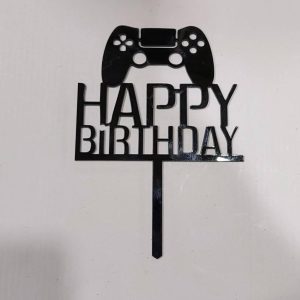 3D Acrylic Cake Topper (Per Piece)