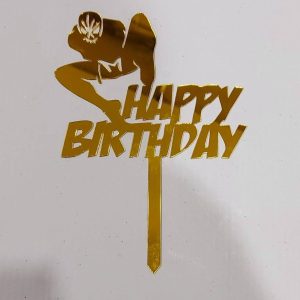 3D Acrylic Cake Topper (Per Piece)