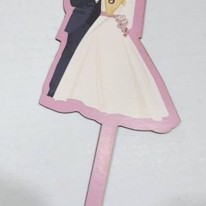 MDF Couple Cake Topper (Per Piece)