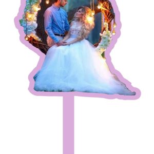 MDF Couple Cake Topper (Per Piece)