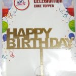 Golden Cake Topper (Per Piece)