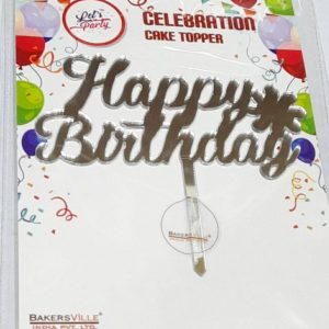 Silver Cake Topper (Per Piece)