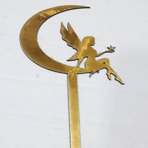 Golden Doll Cake Topper 6" (Per Piece)