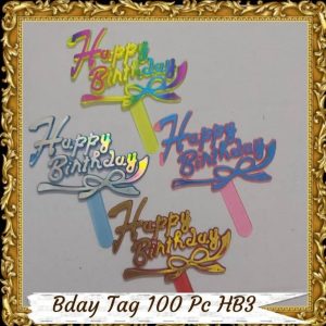 Happy Birthday Tag