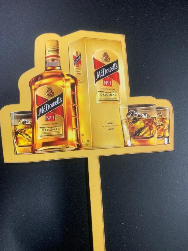 MDF Liquor Cake Topper (Per Piece)