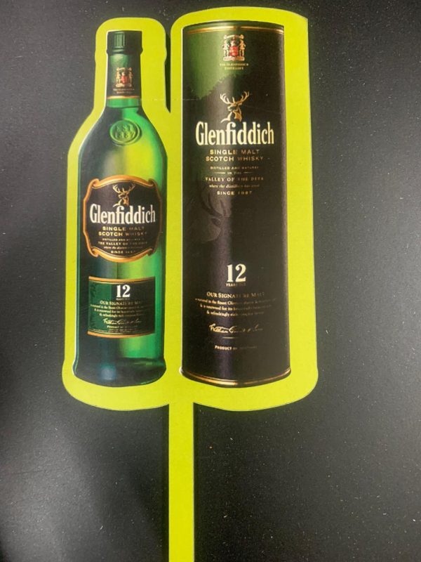 MDF Liquor Cake Topper (Per Piece)