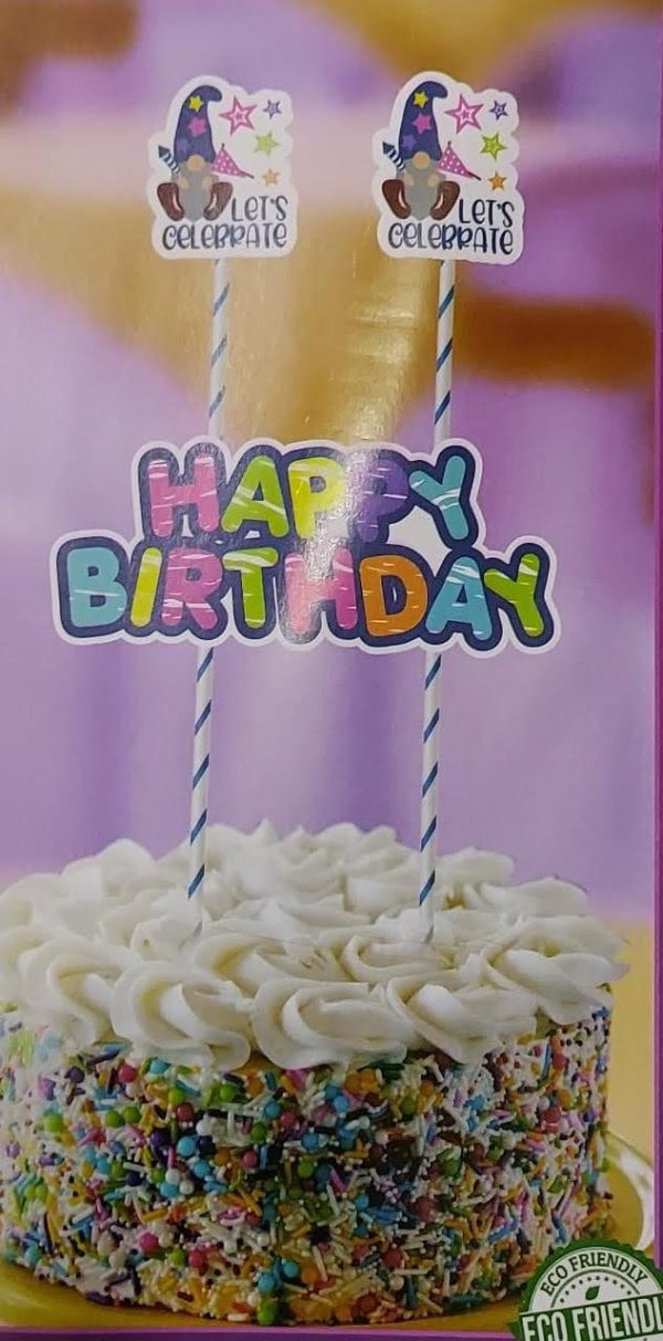 Long Cake Topper (Per Piece)