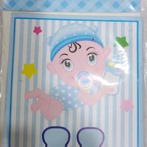 Paper Banner Angel Blue