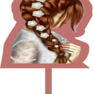 Pony Tail Cake Topper