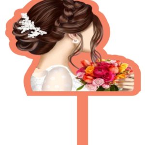 PONY TAIL CAKE TOPPER