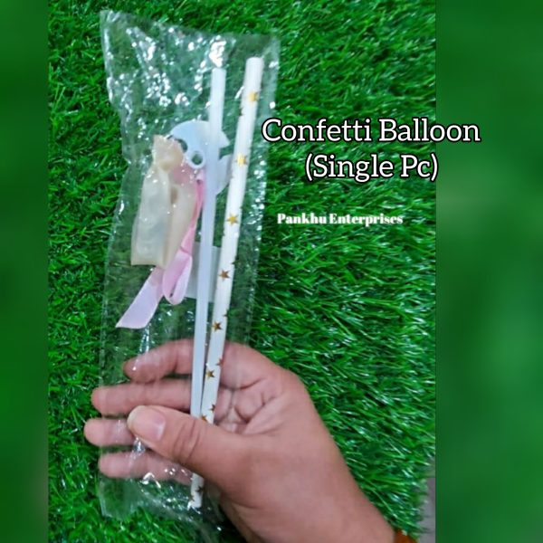 Confetti Balloon Topper (Singel Pc)