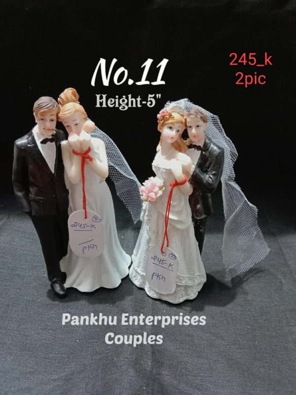 COUPLE No. 11 (Price Per Couple)
Height -5"