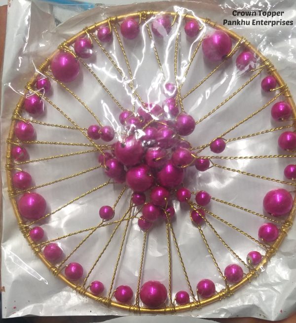 Pink Crown Topper (Price Per Piece)