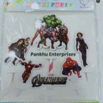 Avenger Theme Cake Topper (Price Per Pc)