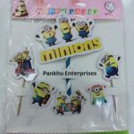 Minions Theme Cake Topper (Price Per Pc)