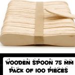 Icecream Spoon 75 mm (Pack of 100 Pcs