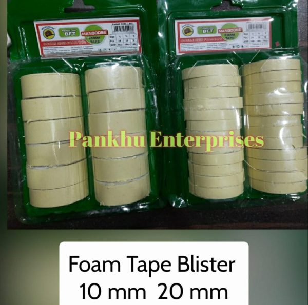 Blister Foam Tape (20mm) (Pack of 12 Pcs)