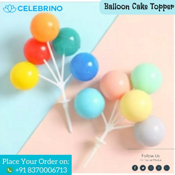 Balloon Cake Topper(Price Per Piece)