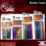Sparkle Candle 12 cm (Pack of 6 Pcs)