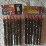 Indian Sparkle Candle 12cm (Pack of 6 Pcs)