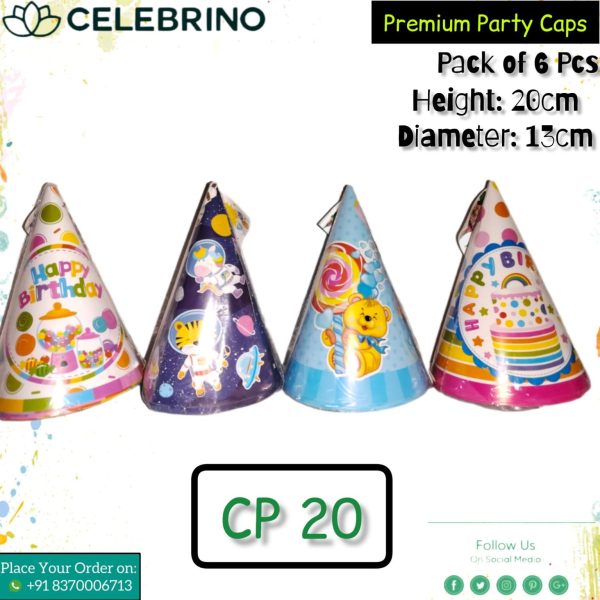 Cap CP20 (Pack of 6 Caps)