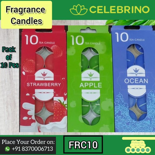 Fragrance Candles (FRC10) - *Price Per Pack of 10 Pieces*