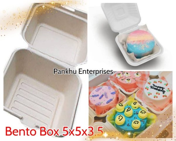 Bento Box 5x5x3.5 (Price Per Box)