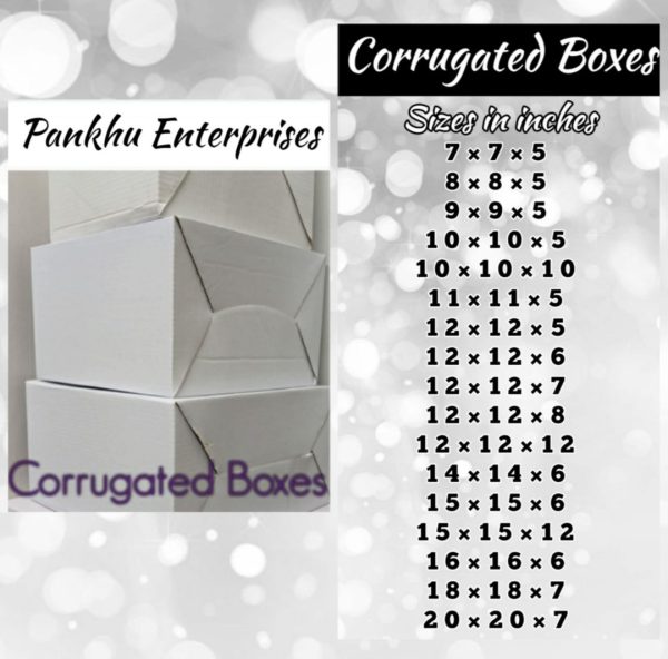 Corrugated Boxes (Price Per Box)